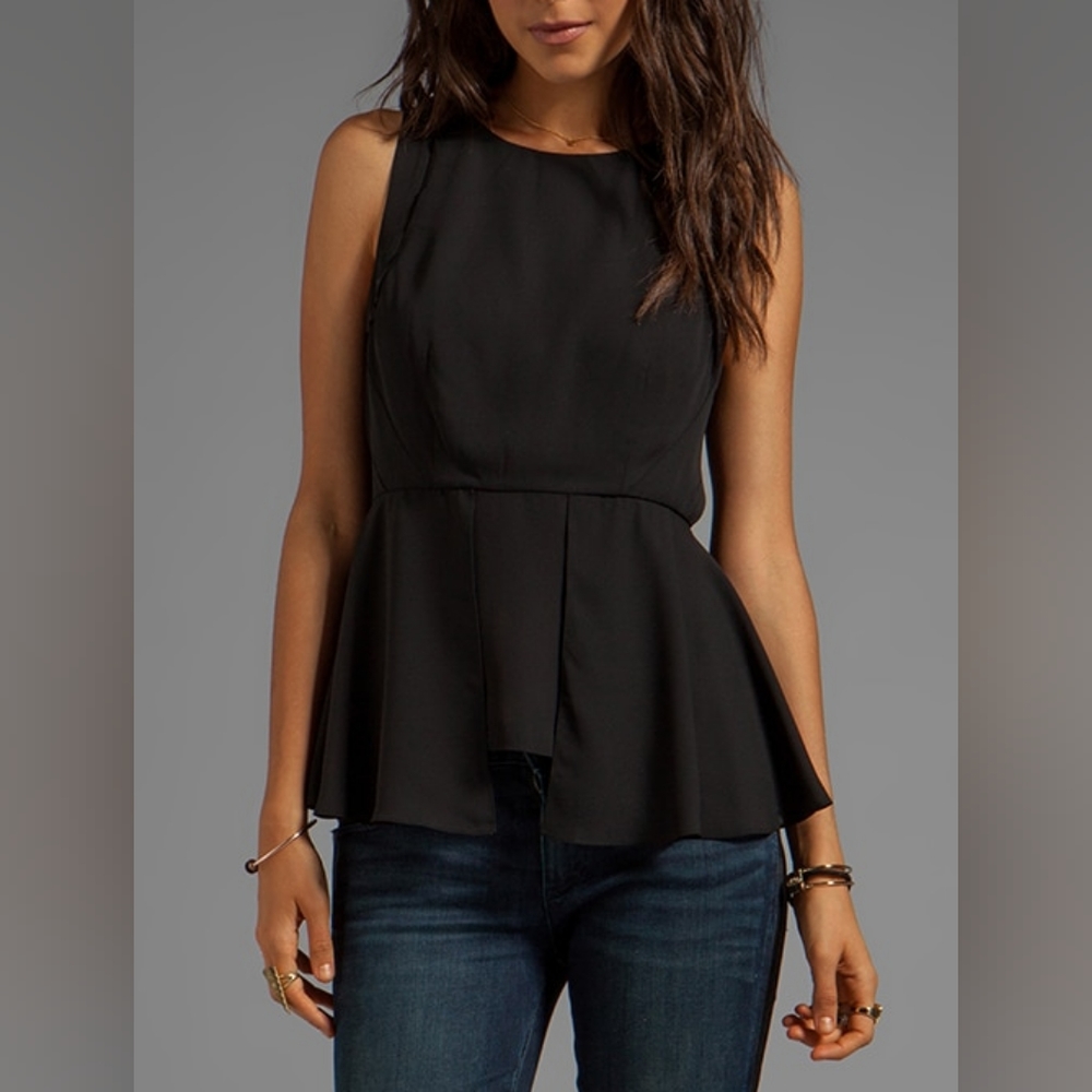 New Elizabeth and James Laurence peplum top